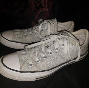 Light grey converse